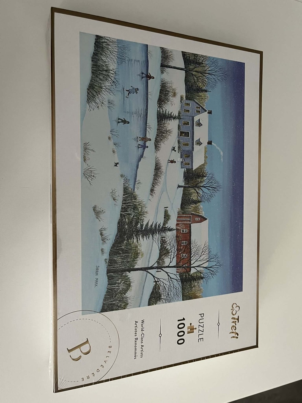 "Snowfall at Dusk" - 1000 Pieces (new, sealed)